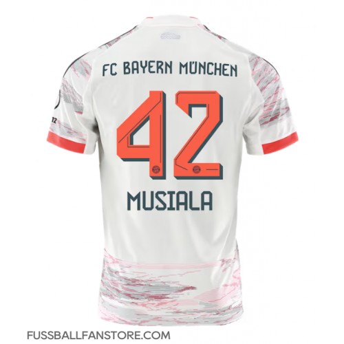 Bayern Munich Jamal Musiala #42 Replik Auswärtstrikot 2025-26 Kurzarm Bayern Munich Jamal Musiala #42 Replik Auswärtstrikot 2025-26 Kurzarm